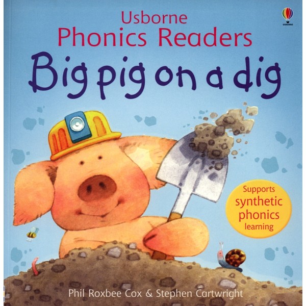 Phonics Readers - Big Pig on a Dig - Usborne - BabyOnline HK