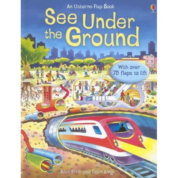 See Under the Ground (Flap Book) - Usborne - BabyOnline HK