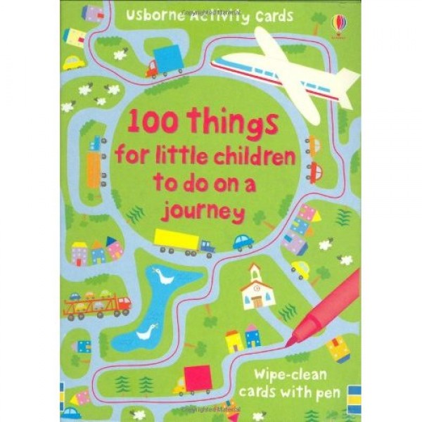 Activity Cards - 100 Things for Little Children to do on a Journey - Usborne - BabyOnline HK