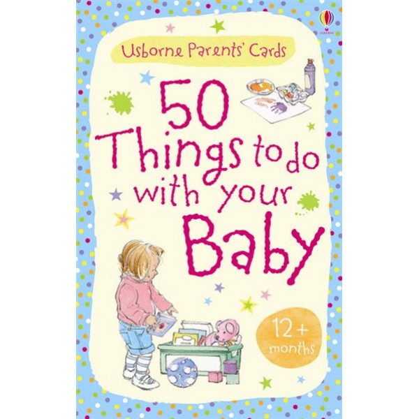 Parent's Cards - 50 Things to do with your Baby (12+ months) - Usborne - BabyOnline HK