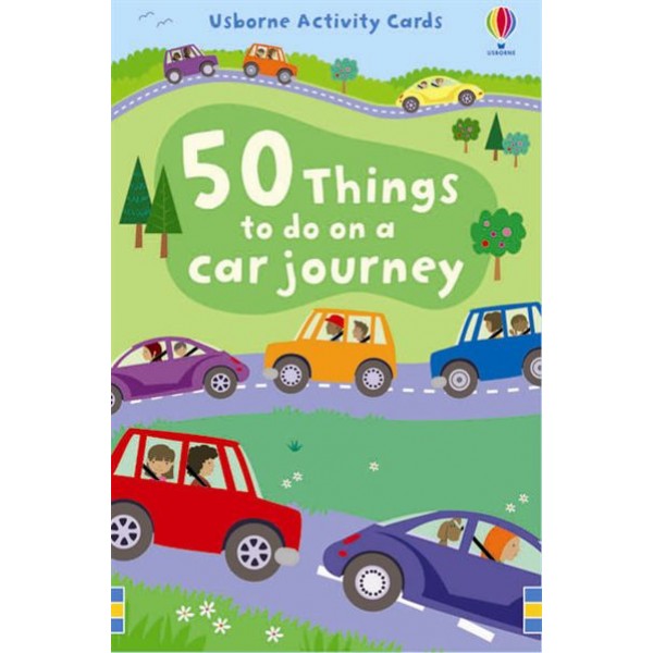Usborne Activity Cards - 50 Things To Do On A Car Journey - Usborne - BabyOnline HK