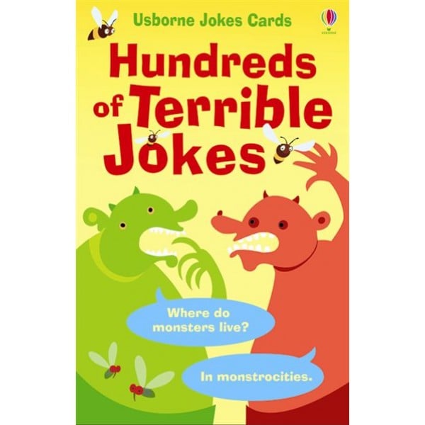 Usborne Jokes Cards - Hundreds of Terrible Jokes - Usborne - BabyOnline HK