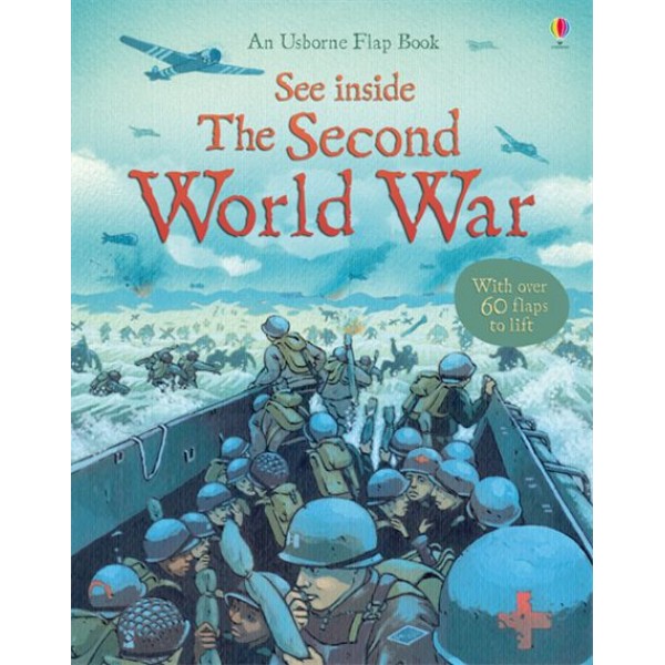 See Inside The Second World War (Flap Book) - Usborne - BabyOnline HK