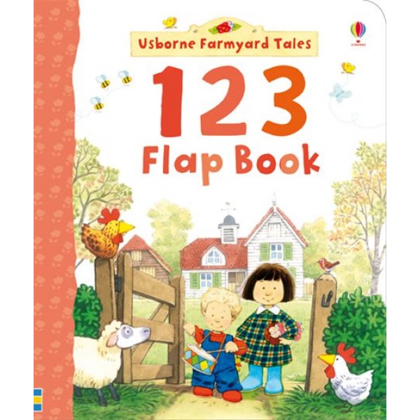 Farmyard Tales - 123 Flap Book - Usborne - BabyOnline HK