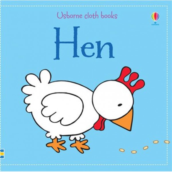 Cloth Books - Hen - Usborne - BabyOnline HK