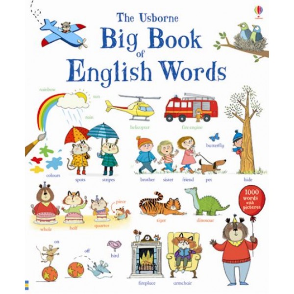 Big Book of English Words - Usborne - BabyOnline HK