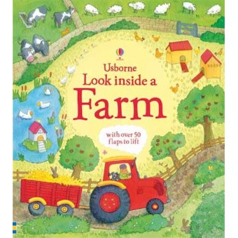 Look Inside a Farm (Flap Book)