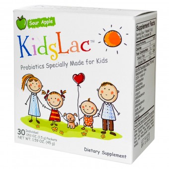 KidsLac - Sour Apple - 30 packets