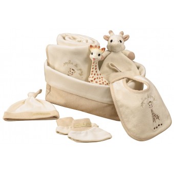 Sophie La Girafe So'Pure 'My First Hours' Newborn Gift Set