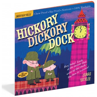 Indestructibles Book for Baby - Hickory Dickory Dock