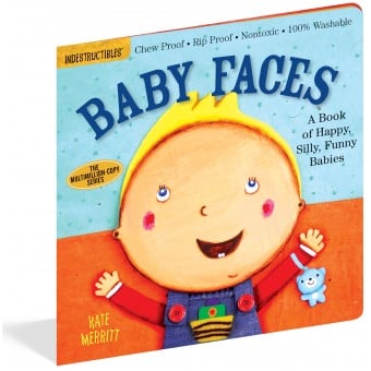 Indestructibles Book for Baby - Baby Face