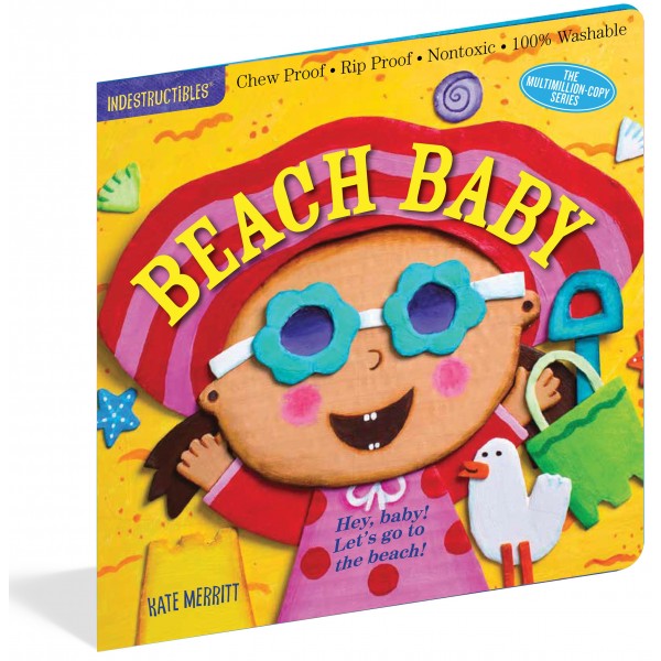 Indestructibles Book for Baby - Beach Baby - Workman - BabyOnline HK