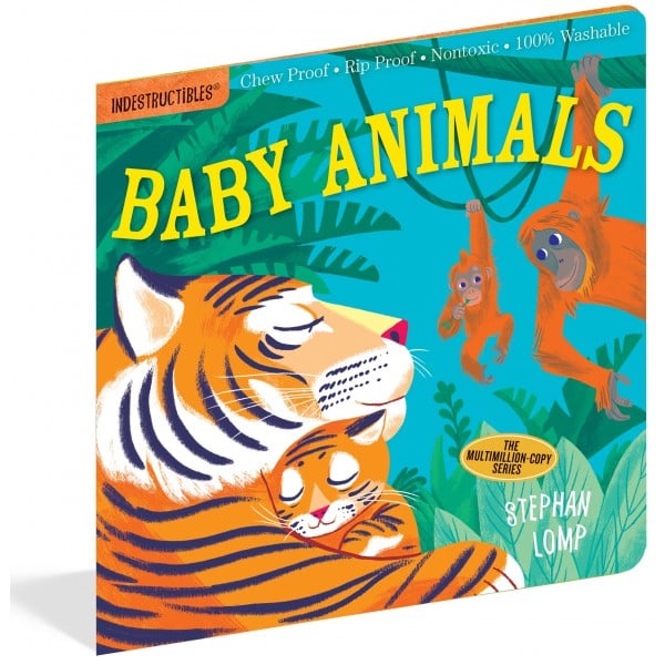 Indestructibles Book for Baby - Baby Animals - Workman - BabyOnline HK