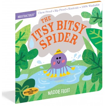 Indestructibles Book for Baby - Itsy Bitsy Spider