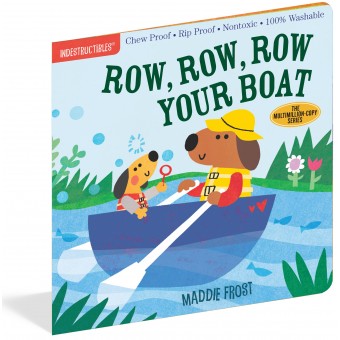 Indestructibles Book for Baby - Row, Row, Row Your Boat