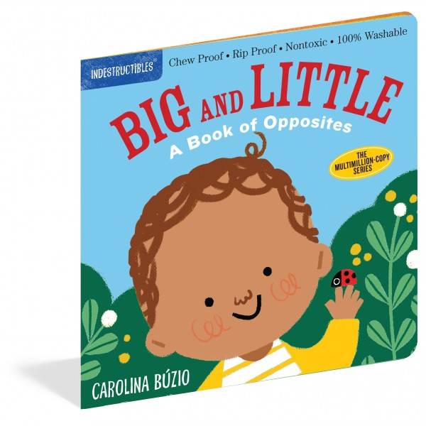 Indestructibles Book for Baby - Big and Little - A Book of Opposites - Workman - BabyOnline HK