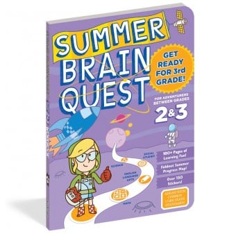 Summer Brain Quest Workbook - 2 & 3 - Get Ready For 3rd Grade!