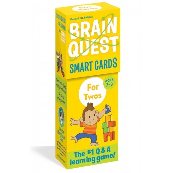 Brain Quest Smart Cards For Twos (5th Edition) Age 2-3