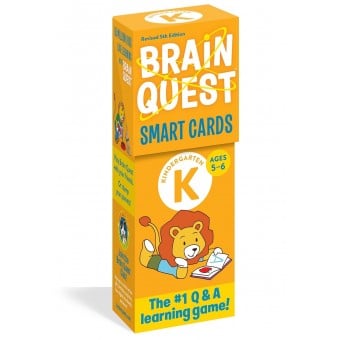 Brain Quest Smart Cards For Kindergarten (5th Edition) Age 5-6
