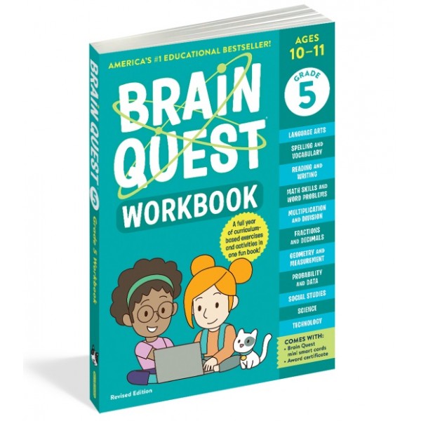 Brain Quest Workbook - Grade 5 (Age 10-11) - Workman - BabyOnline HK