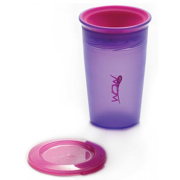 Juicy! Wow Cup - Translucent Purple - 9oz - Wow Gear - BabyOnline HK