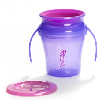 Juicy! Wow Baby Cup - Translucent Purple - 7oz
