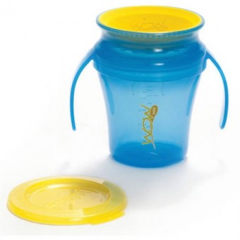 Juicy! Wow Baby Cup - Translucent Blue - 7oz