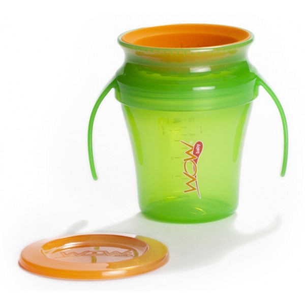 Juicy! Wow Baby Cup - Translucent Green - 7oz - Wow Gear - BabyOnline HK