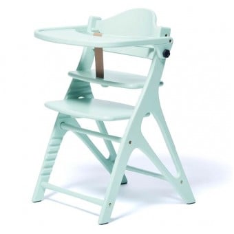 Affel - Wooden Baby High Chair (Herb Green)