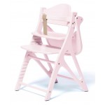 Affel - Wooden Baby High Chair (Milky Pink) - Yamatoya - BabyOnline HK