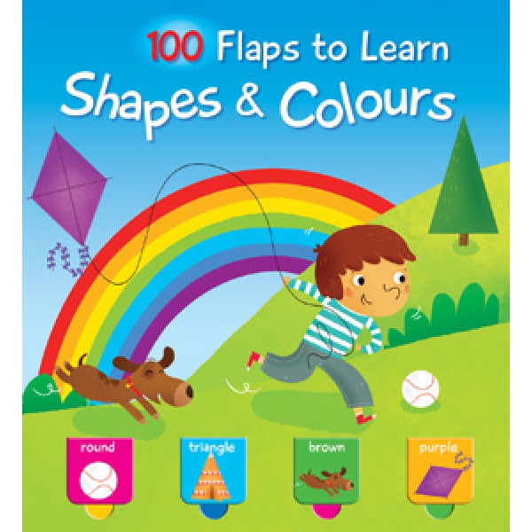 100 Flaps to Learn - Shapes & Colours - YoYo Books - BabyOnline HK