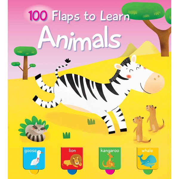 100 Flaps to Learn - Animals - YoYo Books - BabyOnline HK