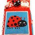 Baby Soft Book - Animal Colours with Rattle (Red)