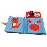 Baby Soft Book - Animal Colours with Rattle (Red) - YoYo Books - BabyOnline HK
