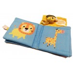 Baby Soft Book - Animal Colours with Rattle (Yellow) - YoYo Books - BabyOnline HK