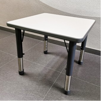 Yucai - Deluxe Square Height Adjustable Table YCY-071 (Grey/White)