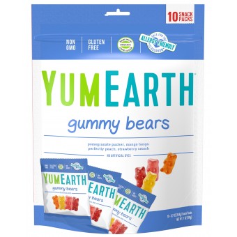Gummy Bears (10 Snack Packs - 19.8g each)
