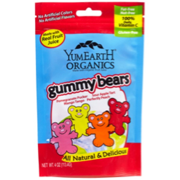 Organic Gummy Bears 113g - YumEarth - BabyOnline HK