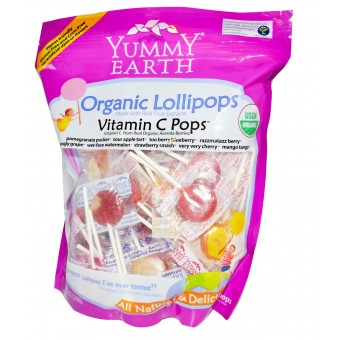 Organic Vitamin C Lollipops - 50+ lollipops