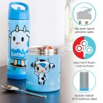 Stainless Steel Vacuum Insulated Straw Bottle - Tokidoki Adios - Zoli - BabyOnline HK