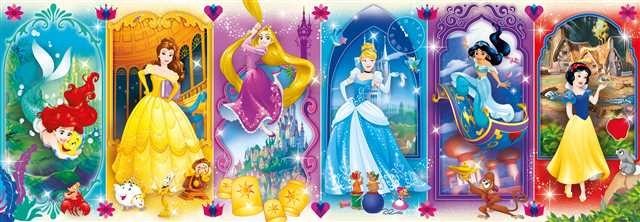 250 parti CLEMENTONI 94070-Disney Princess-Panorama parata Puzzle 