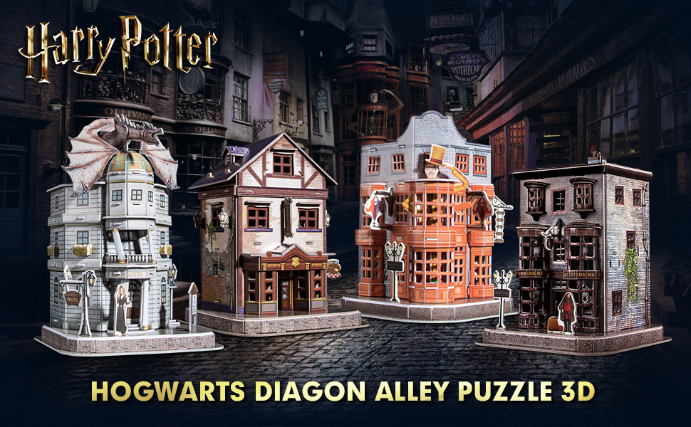 Achat Puzzle 3D Harry Potter Gringotts en gros
