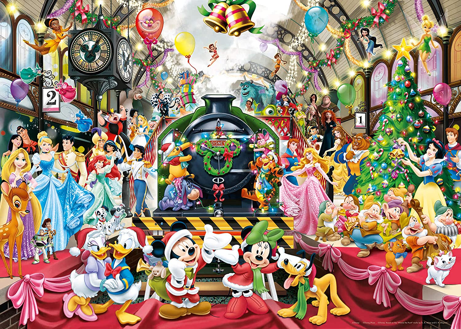 Ravensburger Puzzle Disney Christmas (1000 pieces